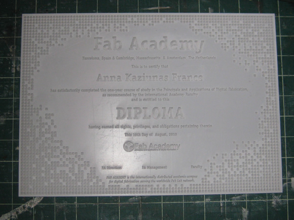 fab academy diploma
