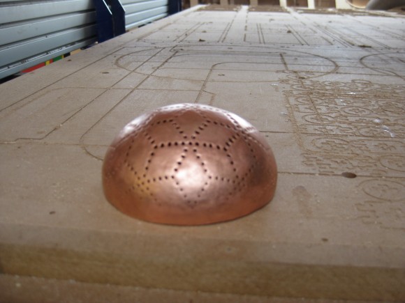 copper colander