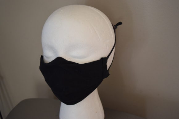 Iris Luckhouse Hybrid Cloth Mask, as made by Anna Kaziunas France
