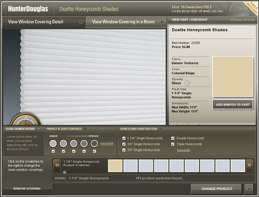 Hunter Douglas screenshots