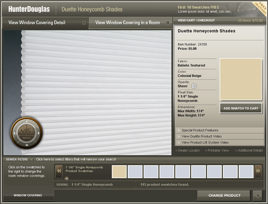 Hunter Douglas screenshots